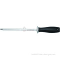 Ergonomic grip design plastic handle knife sharpener